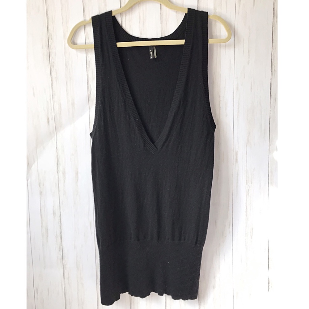 7 For All Mankind Cashmere Sweater Vest